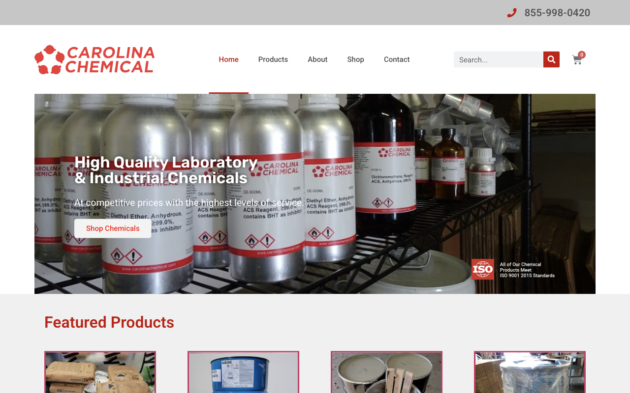 The Carolina Chemical store.